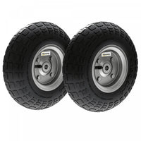 Outsunny Set of 2 Pneumatic Dolly Wheels, 10