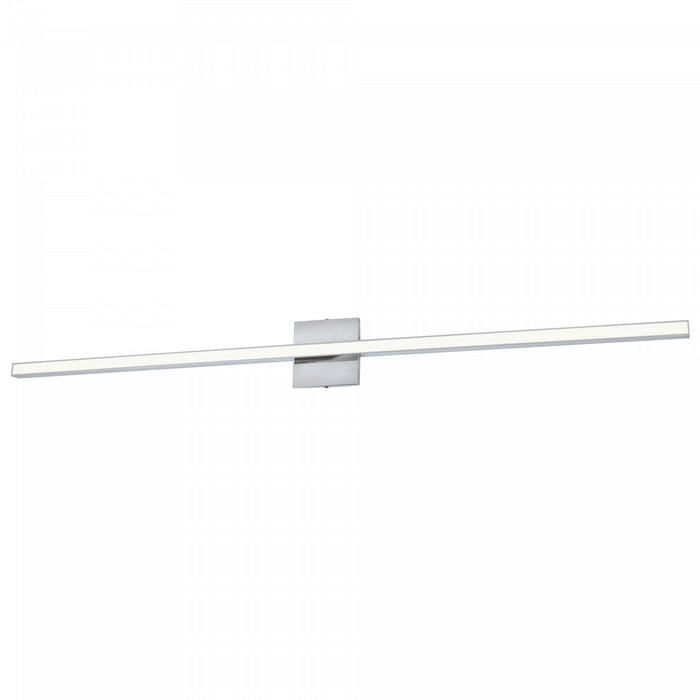 Dainolite Arandel Vanity Light 36w LED Polished Chrome White Acrylic Diffuser Lamp