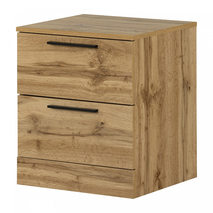 Step One Essential 2-drawer Nightstand - Nordik Oak 
