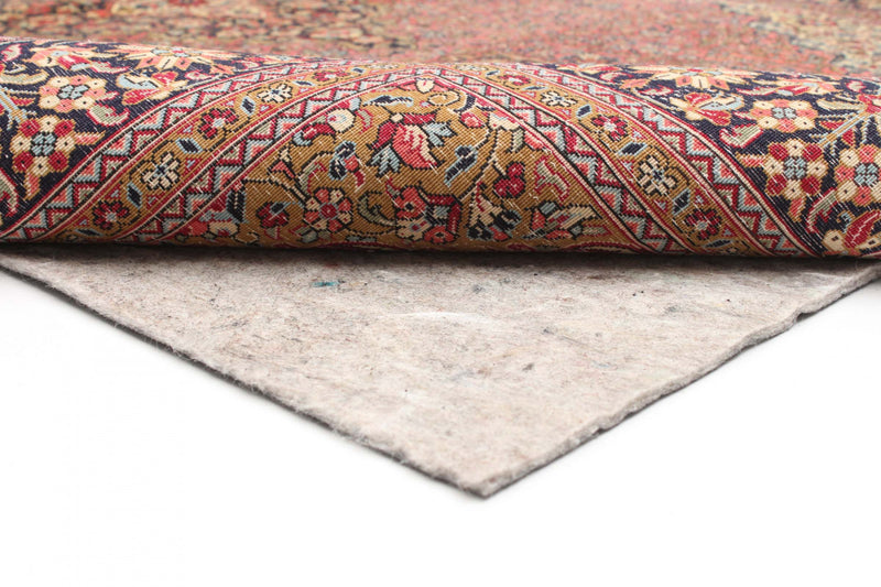 Modern 3'0\" x 8'0\" Under-Padding Rug in Grey Indoor Area Rug