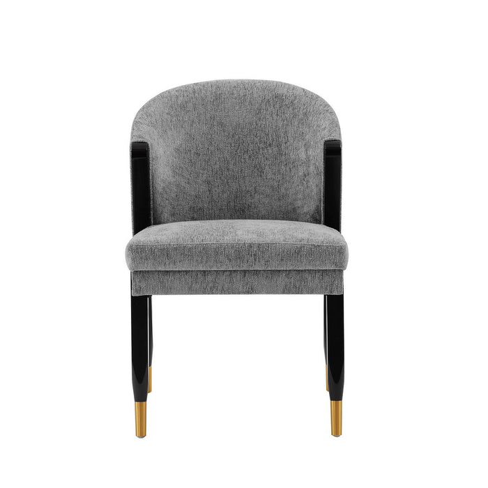 Manhattan Comfort Modern Ola Chenille Dining Chair - Grey