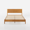 Allen Bamboo Platform Bed with Headboard - Queen Size | Allen lit plateforme en bambou avec tête de lit - Grand