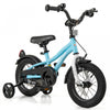 Costway 12\" Kids Bike For 3-4 Years Old Boys & Girls With Adjustable Seat Handbrake Reflectors Blue