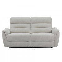 Marsden 76 in. Upholstered Power Reclining Sofa - Beige 