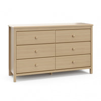 Storkcraft Alpine 6 Drawer Dresser - Driftwood