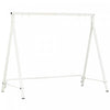 Outsunny Swing Stand, Metal Swing Frame, 528 Lbs Weight Capacity, White