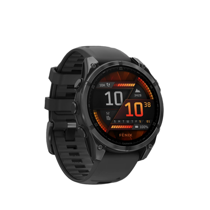 Garmin Fēnix 8 Amoled Smartwatch 47mm - Gps, Compass, Gyroscope And Barometric Altimeter 