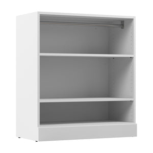 Bestar Versatile 36 W Small Closet Organizer - White