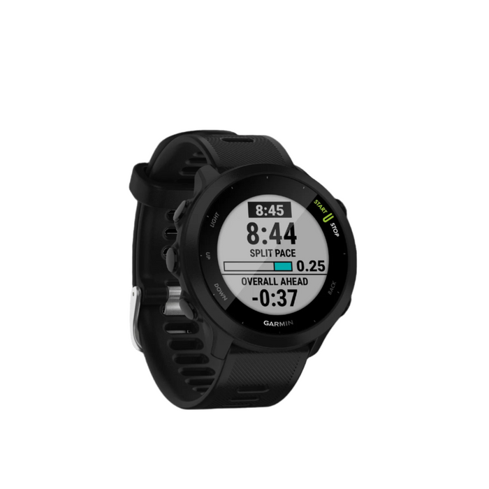 Garmin Forerunner® 55 Gps Running Smartwatch - Sports And Fitness Tracking, Water-resistant - Black