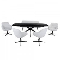 Trevin 6-Piece Extendable Dining Set (Seats 6)