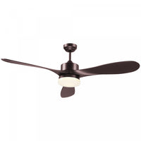 Homcom 6 Speed Reversible Ceiling Fan With Light