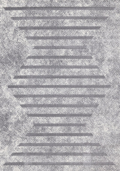 Covington Distressed Geometric Lines Indoor Area Rug - 5'3" x 7'7"|Carpette Covington à motifs de lignes géométriques vieillies pour l'intérieur - 5 pi 3 po x 7 pi 7 po