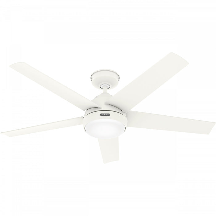 Skyflow Ceiling Fan with Light Fixture - White