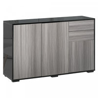HOMCOM Kitchen Sideboard with Push-Open Drawers and Storage Cabinets