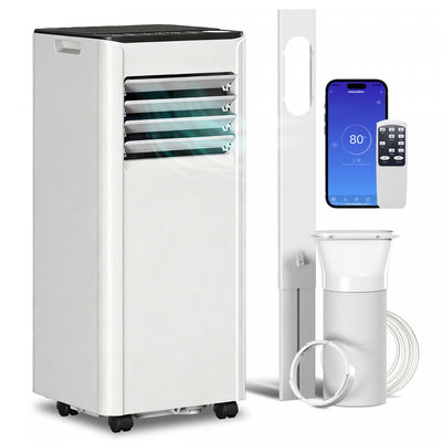 HOMCOM 8000 BTU Portable Air Conditioner, AC Unit with Dehumidifier & Fan