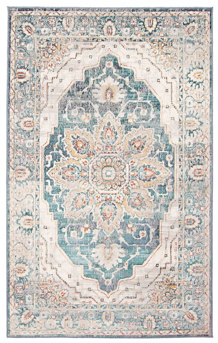 Legacy Teal Area Rug - 5'0\" x 8'0\"