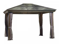 Gazebo Penguin Venus - Gazebo 10x14 Polycarbonate Roof