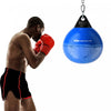 Goplus 18\" 110lbs Heavy Water Filled Punching Aqua Training Boxing Bag Home Gym Hook Blue