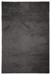 Argo Plush & Shags Charcoal Washable Rug 5'0\" x 7'6\" Indoor Area Rug