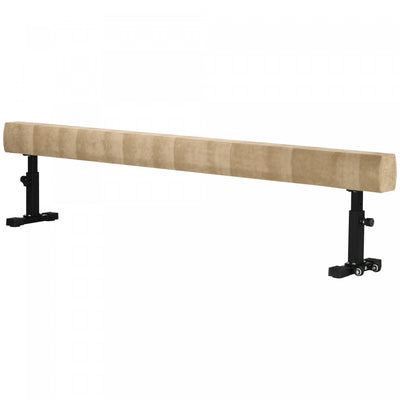 Soozier Adjustable Balance Beam Gymnastics Beam With Wheels For 8-12 Years