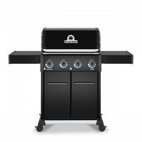 Broil King Baron 420 Pro Shadow 4-Burner 40,000-BTU Natural Gas BBQ - 674117 Grill 