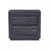 Soren Contemporary 26" Nightstand in Charcoal Gray (2-Drawer) | Table de nuit contemporaine Soren 66 cm en gris charbon (2 tiroirs)