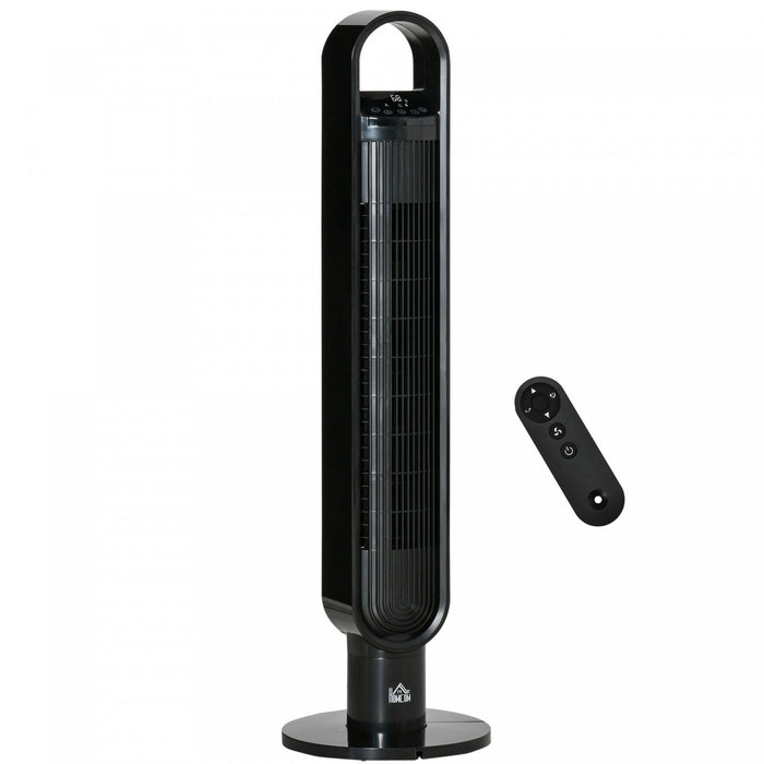 Homcom 39\" Oscillating Tower Fan With 12h Timer