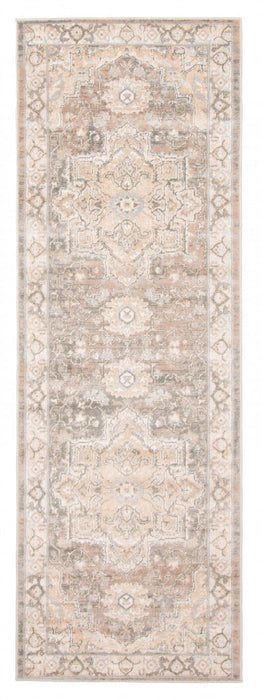 Ashby Tan Runner Area Rug - 2'8\" X 8'2\"   