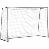 Soozier 10ft X 6.5ft Soccer Goal With All Weather Net And Ground Stakes