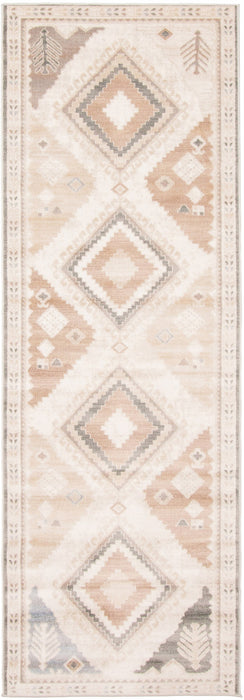 Lia Ivory Runner Area Rug - 2'8\" X 8'2\"  