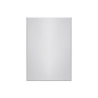 Dovetail 24 Inch Frameless Rectangular Mirror In Chrome 