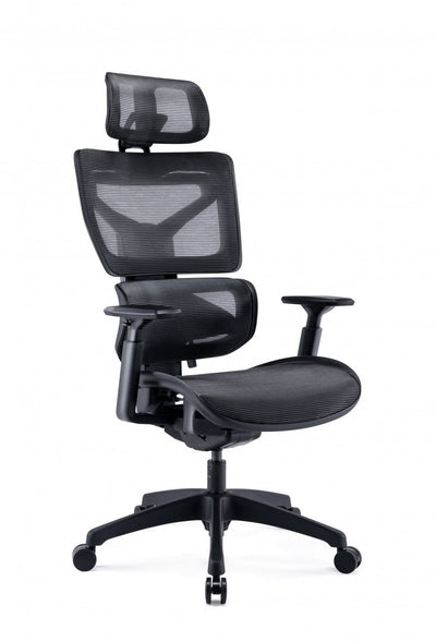 TygerClaw High Back Ergonomic Mesh Office Chair|TygerClaw Fauteuil de Bureau Ergonomique en Maille a Dossier Haut