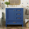 Olivia 30" Bathroom Vanity with Sink Combo and Storage Drawers,Blue | Olivia meuble de salle de bain 30" avec vasque et tiroirs de rangement, bleu