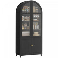 HOMCOM Arched Kitchen Pantry Cabinet, 71
