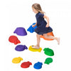 Outsunny 11pcs Balance Stepping Stones For Kids, Fish Style Non-slip Obstacle Course, Larger Size St|Outsunny 11 Pcs Tremplins D'equilibre Pour Enfants Style De Poisson Course D'obstacles Antiderapante