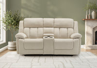 2-Seater Power Reclining Upholstered Love Seat, 63