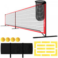 Soozier 22ft Regulation Size Portable Pickleball Net Set With Carrying Bag