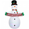 Outsunny 7FT Christmas Inflatables Snowman, Christmas Inflatable Decoration