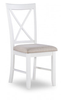 Jane Fabric Brown Dining Chair - Set of 2