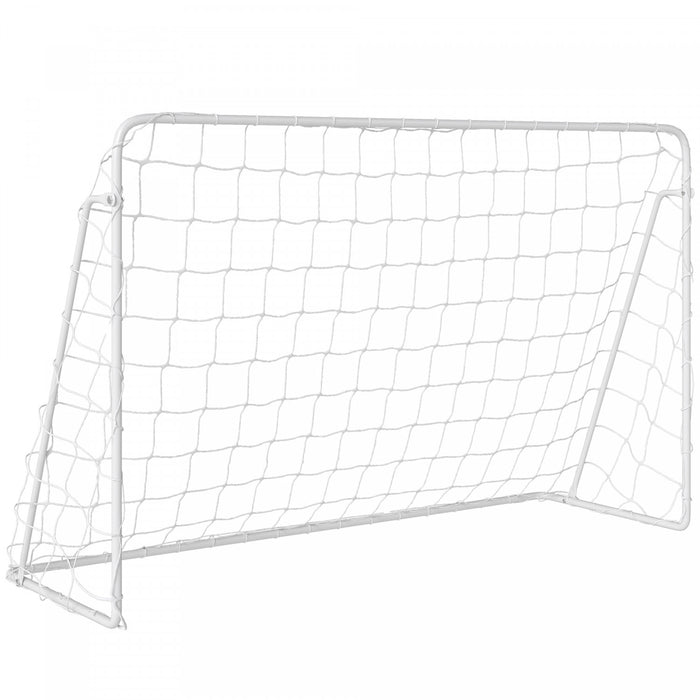 Soozier Soccer Goal, 8 x 5ft Portable Practice Soccer Net with Steel Frame