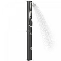 Outsunny 16 Gal Solar Heated Shower, 7.4 FT Freestanding Outdoor Shower