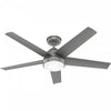 Skyflow Ceiling Fan with Light Fixture - Grey