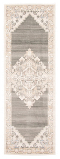 Addie Beige Runner Area Rug - 2'8
