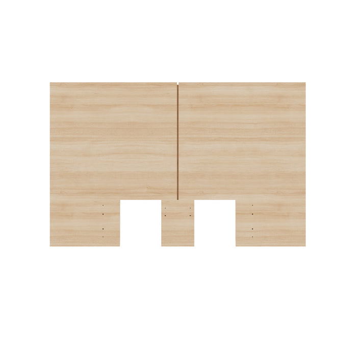 Nordika James Full Headboard - Natural Blonde Oak