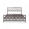 Henry Metal Bed Frame With Vintage Headboard,king Size,copper King Bed