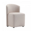 Hearth Contemporary Modern Upholstered Side Chair in Barley | Chaise d’appoint contemporaine moderne Hearth, rembourree, coloris orge