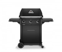 Broil King Signet 320 Shadow 3-Burner 40,000-BTU Natural Gas BBQ - 844157 Grill 