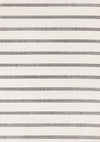 Covington Grey White Striped Rug, 5'3\" x 7'7\" Indoor Area Rug