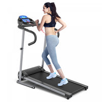 Costway 1100w Folding Electric Treadmill Support Motorized Power Running Machine