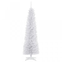 Homcom 6ft Pencil Artificial Christmas Tree With 390 Branches